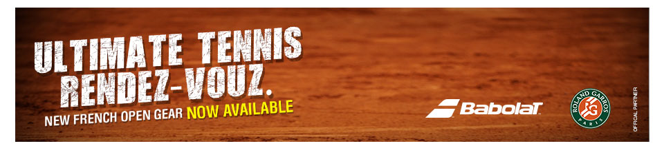 Babolat Roland Garros 2015 Header