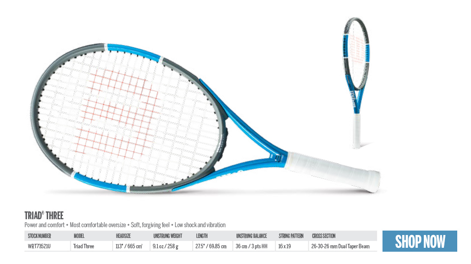 Wilson Triad Three Tennis Racquet