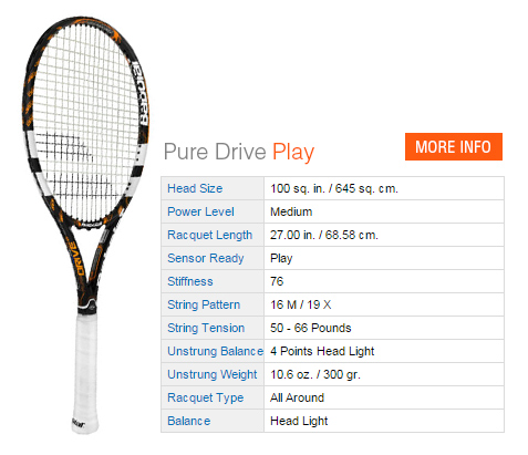 Babolat Pure Drive Play Tennis Racquet