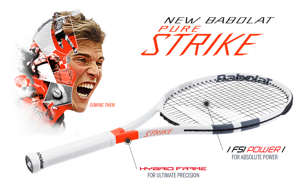 Babolat Pure Strike 2017 Tennis Rackets | Tennis Plaza