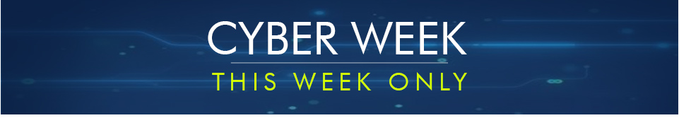 Cyber Week Header