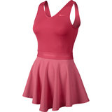 Nike Heathered V-Neck Women`s Tennis Dress
