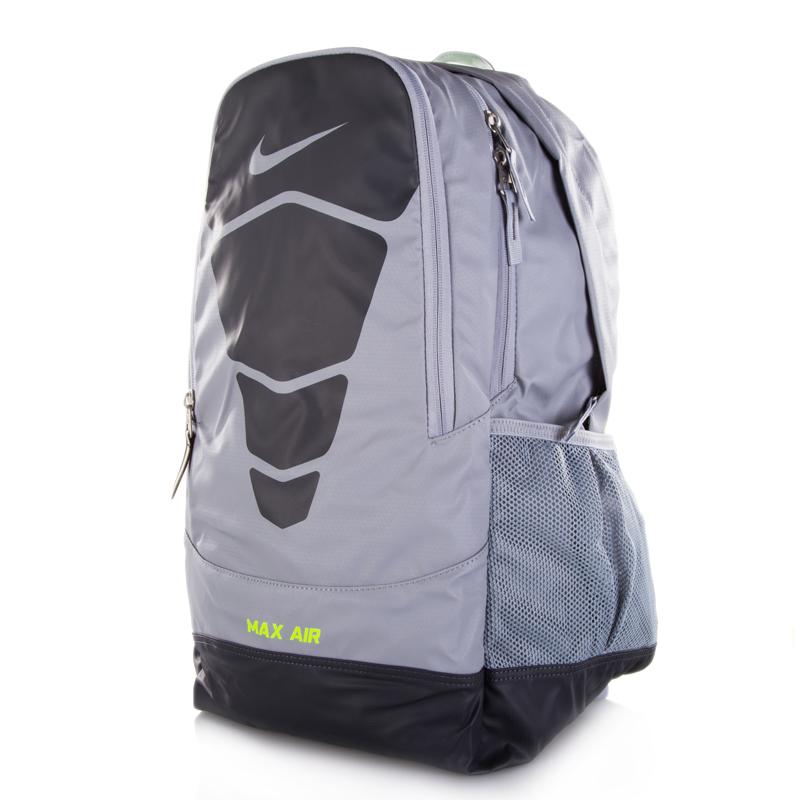 nike max air backpack grey