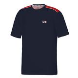 Fila Heritage Printed Men`s Tennis Crew