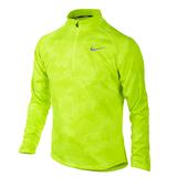 Nike Element 1/2 LS Boy`s Tennis Jacquard