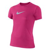 Nike S/S Legend Girl`s Tennis Top