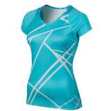 Nike UV Printed Knit Women`s Tennis Top