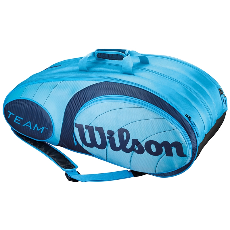 Wilson Team 12 Pack Tennis Bag Blue
