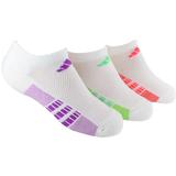 Adidas 3-Pack No Show Girl's Tennis Socks