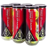 Dunlop Grand Prix All Surface 6 Can Pack Tennis Balls