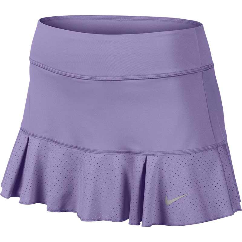 Nike Flirty Knit Women's Tennis Skirt Lilac/silver