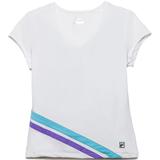 Fila Center Court Short Sleeve Women's Tennis Top