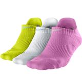 Nike 3 Pack No Show Girl's Tennis Socks