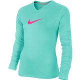 Nike Legend V-Neck Swoosh L/S Girl`s Tee