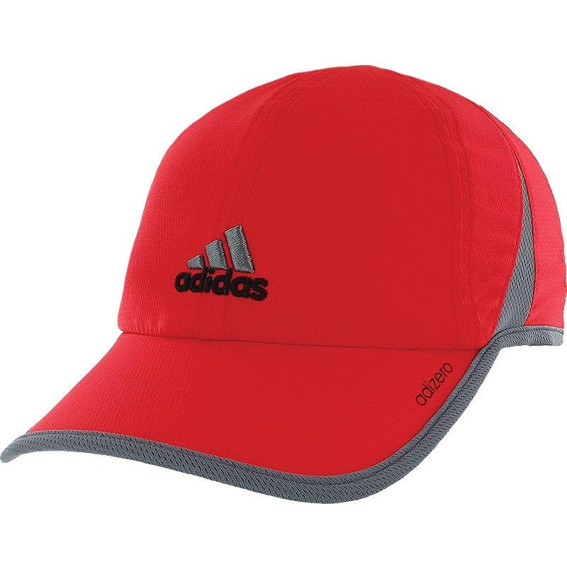 Adidas Adizero II Men`s Hat Red/grey
