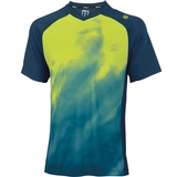 Wilson Spring Smoke Print V-Neck Men`s Tennis Shirt