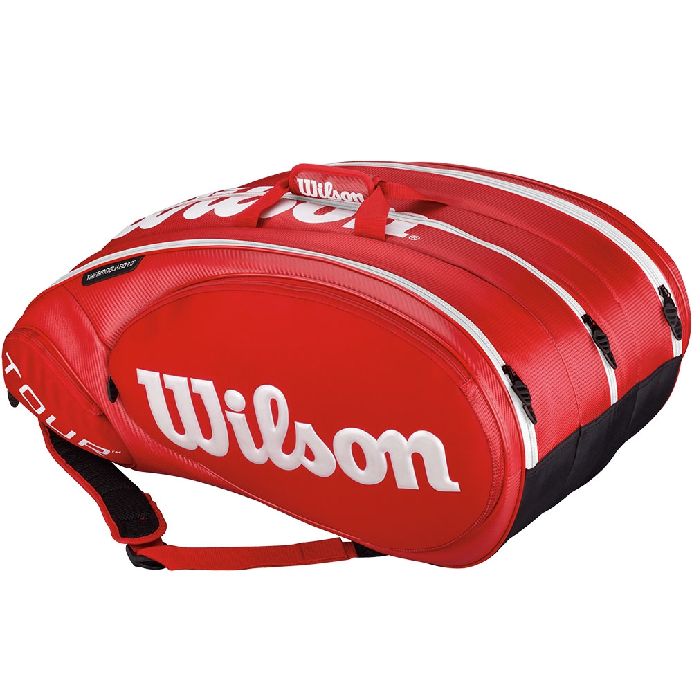 Wilson Tour Molded 15 Pack Tennis Bag Red