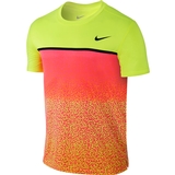 Nike Challenger Printed Men`s Tennis Crew