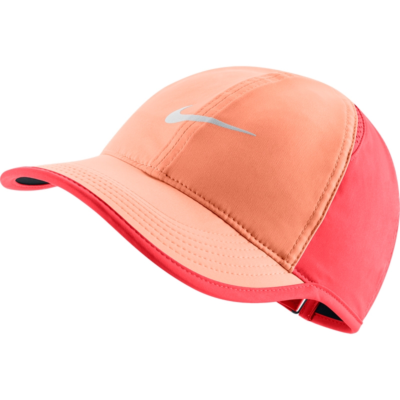 Nike Featherlight Women's Tennis Hat Sunsetglow/lava