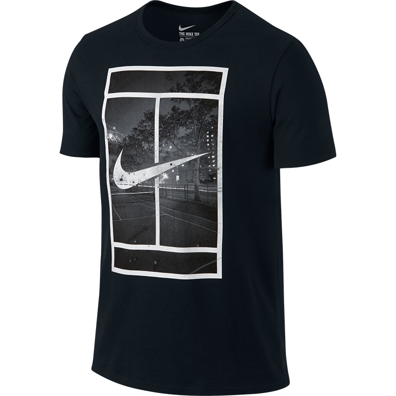 tennis court shirt