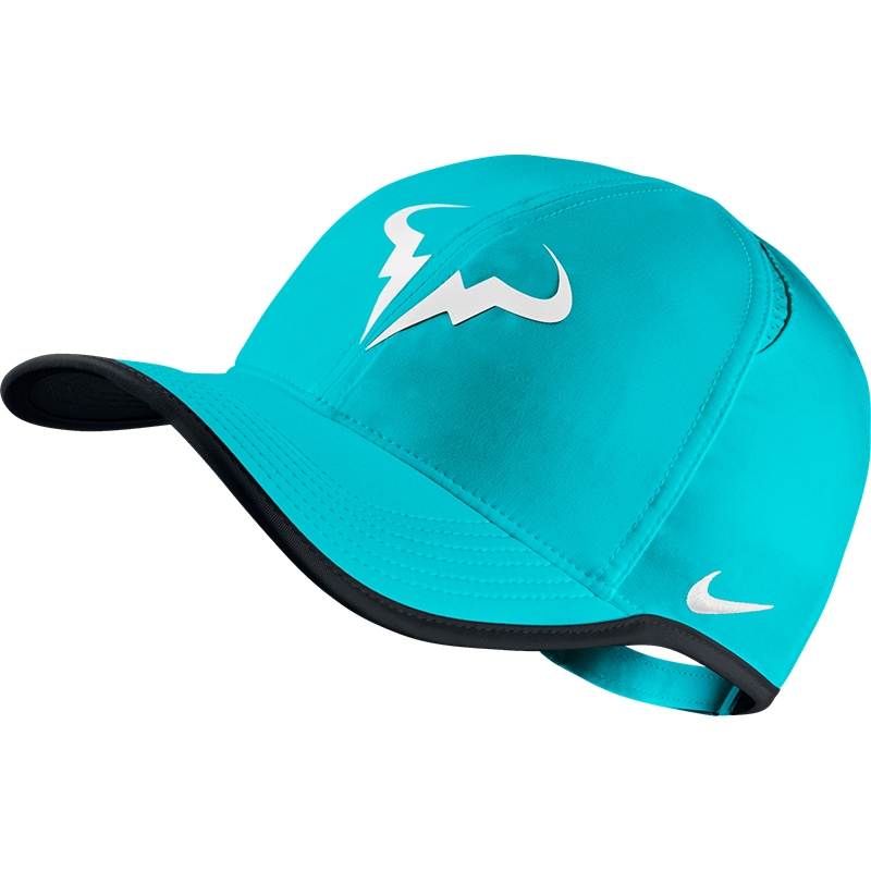 Nike Rafa Featherlight Men's Tennis Hat Blueblack/white