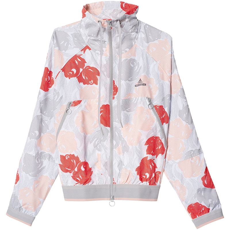 Adidas Stella McCartney Women's Tennis WarmUp Jacket Lipstick/rosepink