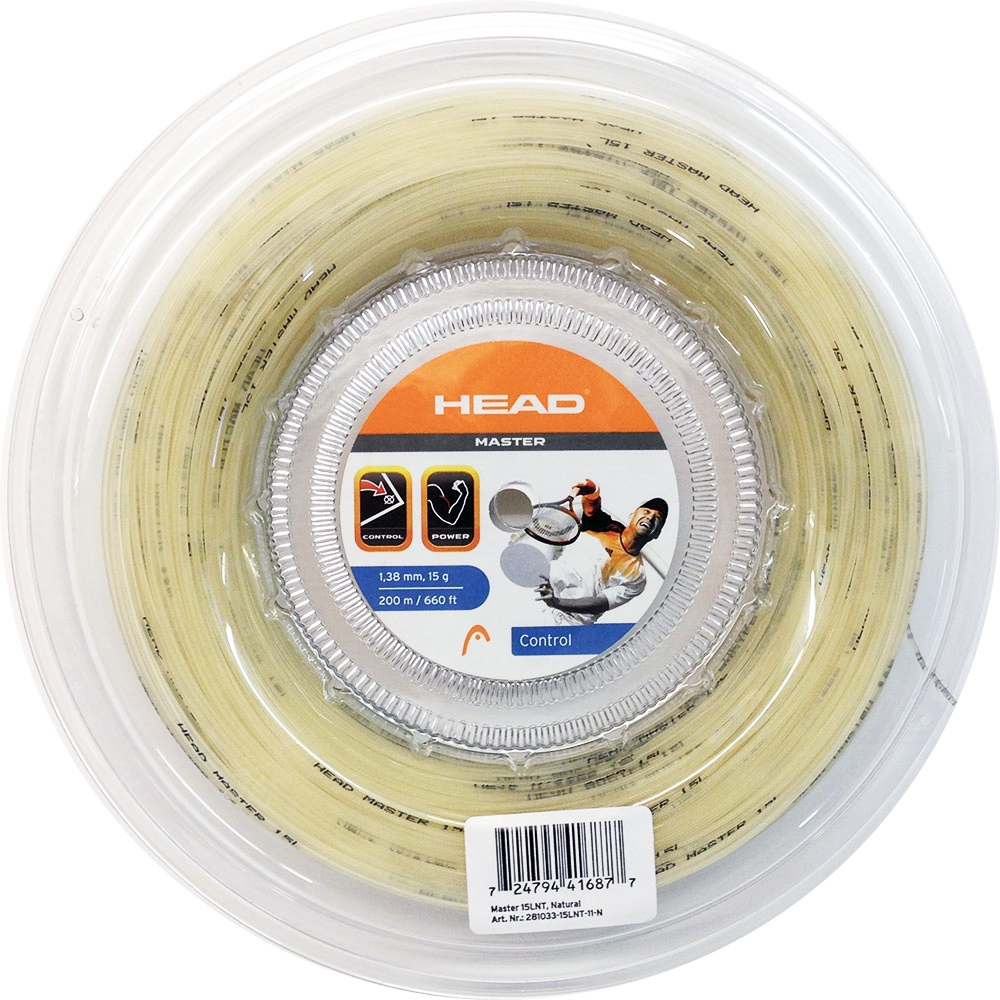 Head Master 15 String Tennis Reel Natural