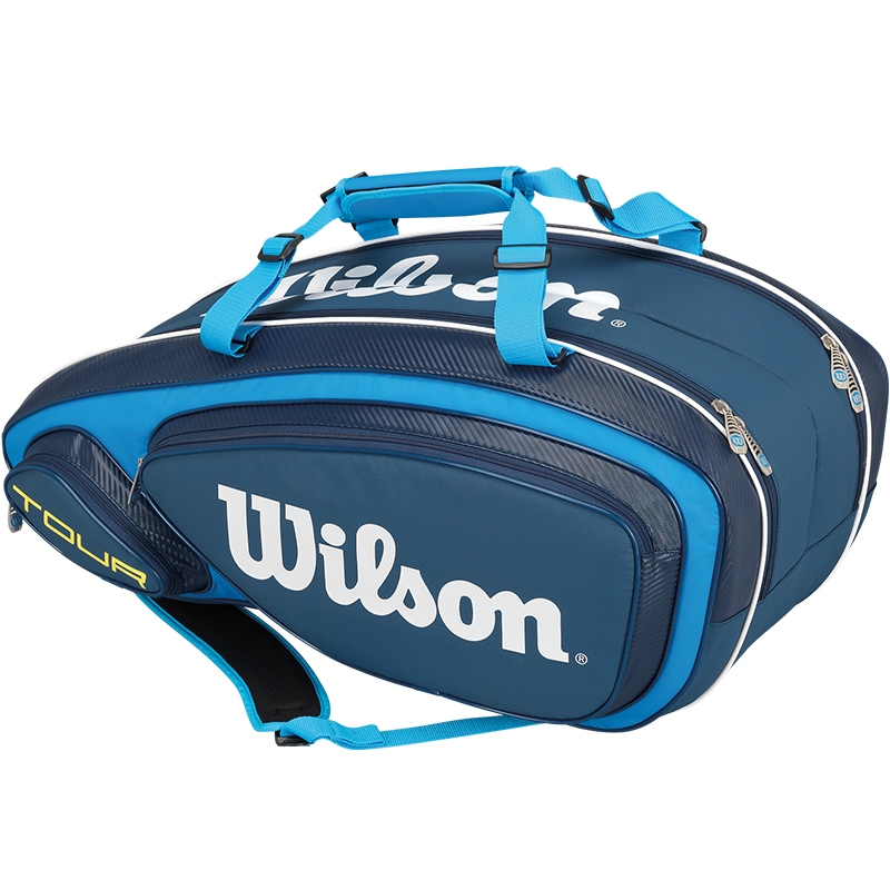 Wilson Tour V 9 Pack Tennis Bag Blue