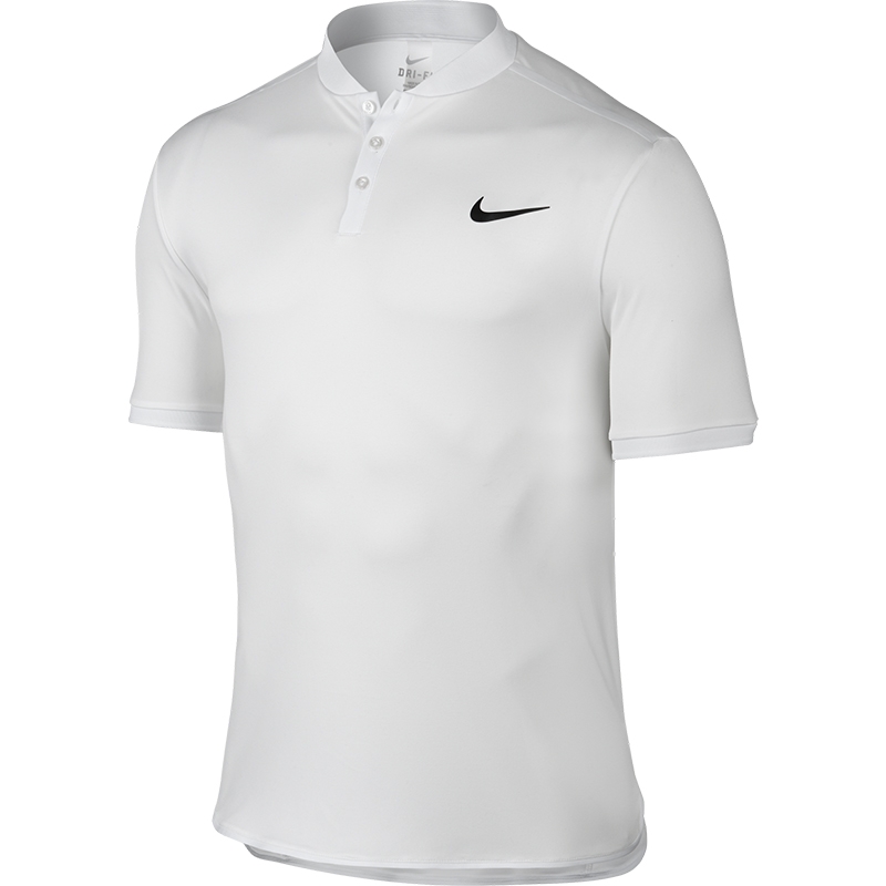 nike white tennis polo