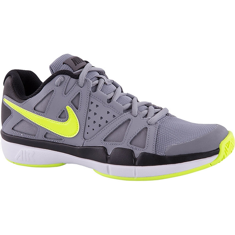 Nike Air Vapor Advantage Men's Tennis Shoe Grey/volt