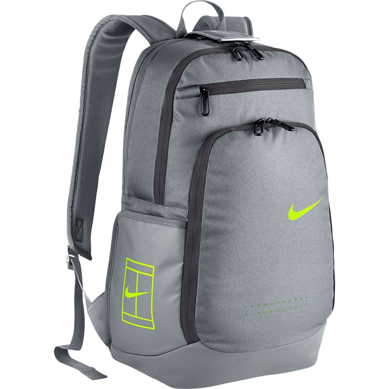 Nike Court Tech 2.0 Tennis Backpack Stealth/volt