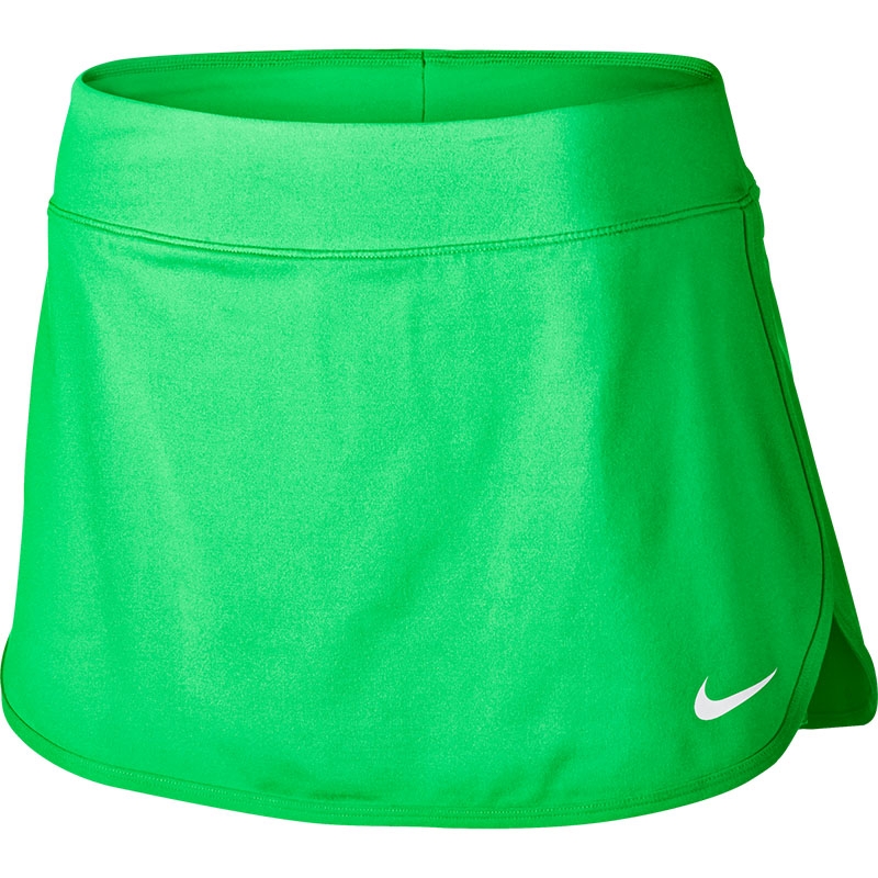 Nike Pure Women's Tennis Skirt Green/white