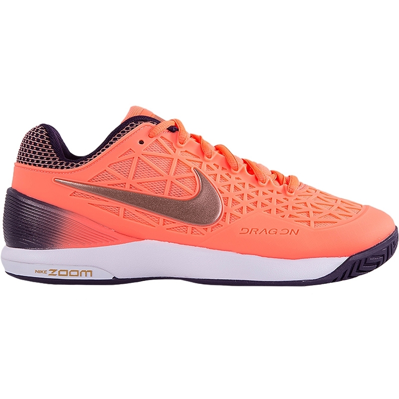 Nike Zoom Cage 2 Women's Tennis Shoe Mango/gold
