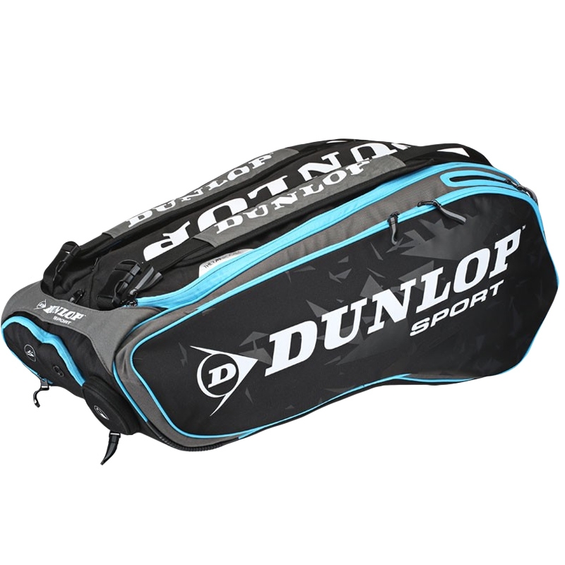 Dunlop Performance 12 Pack Tennis Bag Black/blue
