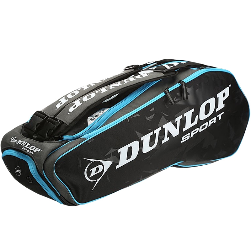 Dunlop Performance 8 Pack Tennis Bag Black/blue