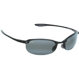 Maui Jim Grey Makaha Gloss Black Tennis Sunglasses
