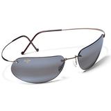 Maui Jim Grey Ka ` Anapali Titanium Gunmle Tennis Sunglasses