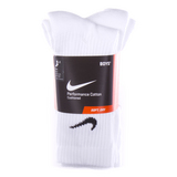 Nike 3 Pack Crew Junior's Tennis Socks
