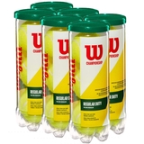 Wilson Championship Regular Duty 6 Can Pack Tennis Balls