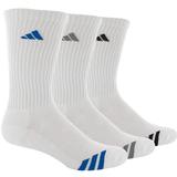 Adidas Striped 3-Pack Crew Junior's Tennis Socks