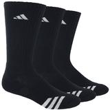 Adidas Striped 3-Pack Crew Juniors Tennis Socks