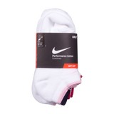 Nike 3 Pack No Show Girl`s Tennis Socks