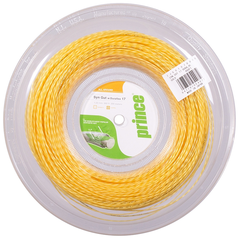 prince duraflex synthetic gut 17