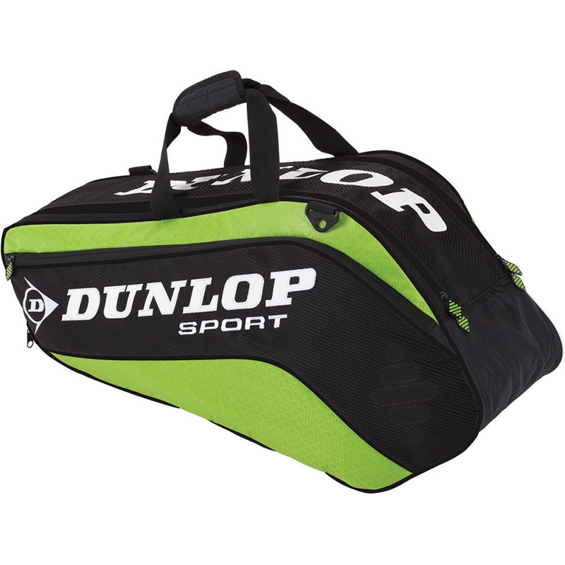 Dunlop Biomimetic Tour 6 Pack Tennis Bag Green