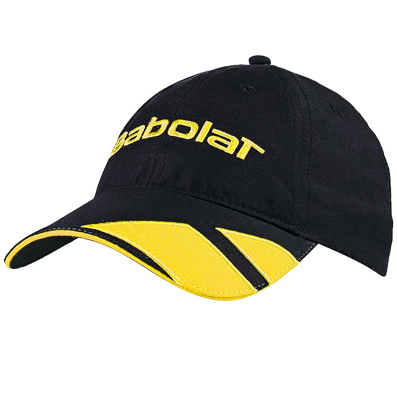 Babolat Microfiber Tennis Hat Black/yellow