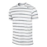 Nike Rally Sphere Stripe Men`s Tennis Crew