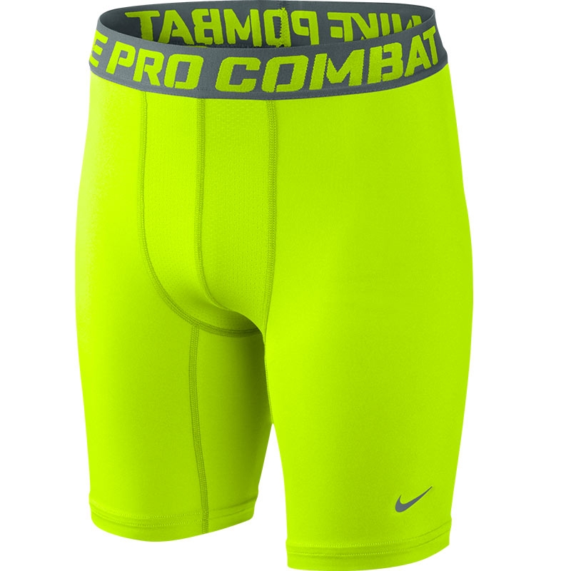 Nike Pro Combat Compression Boy's Short Volt/slate