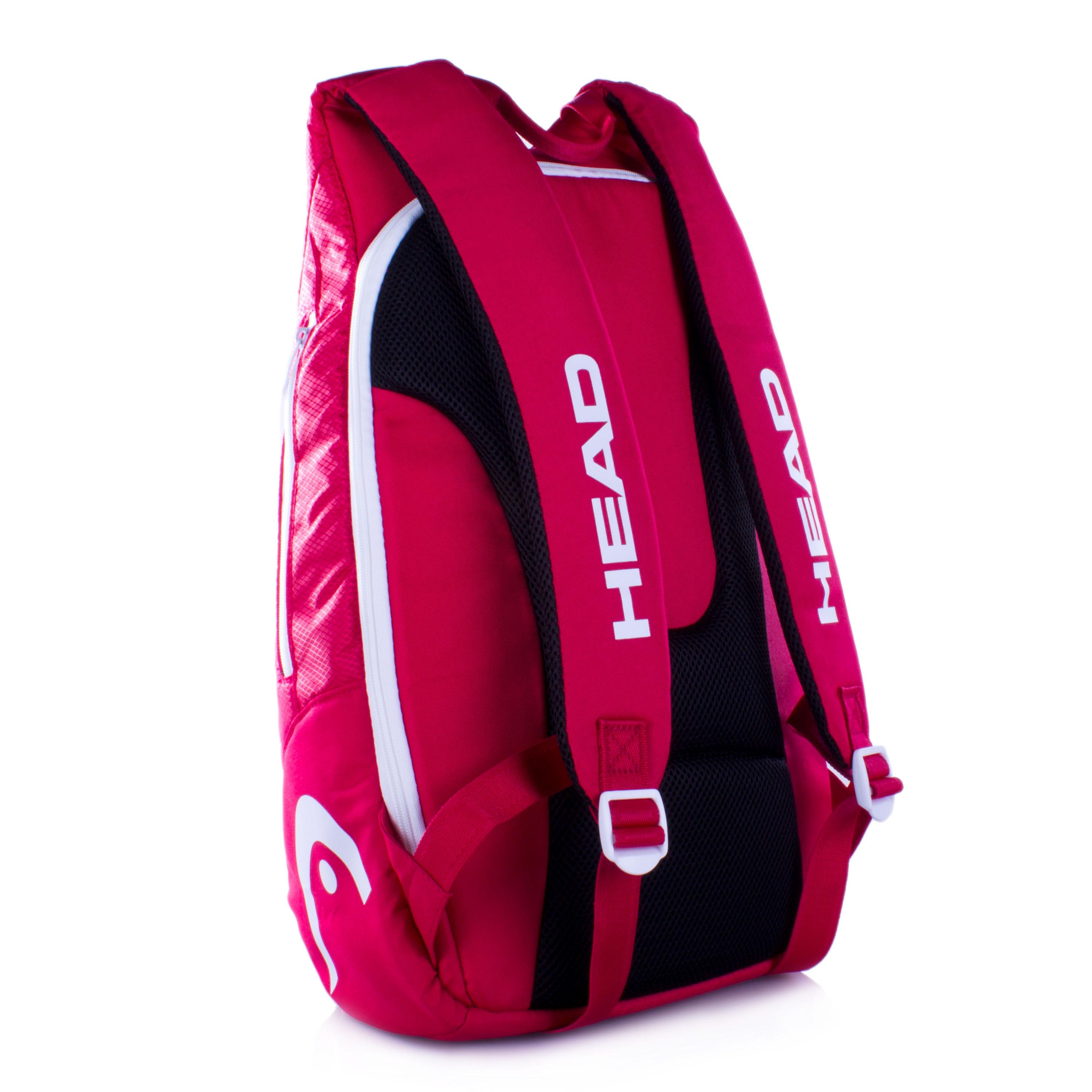 Head Red Back Pack Tennis Bag