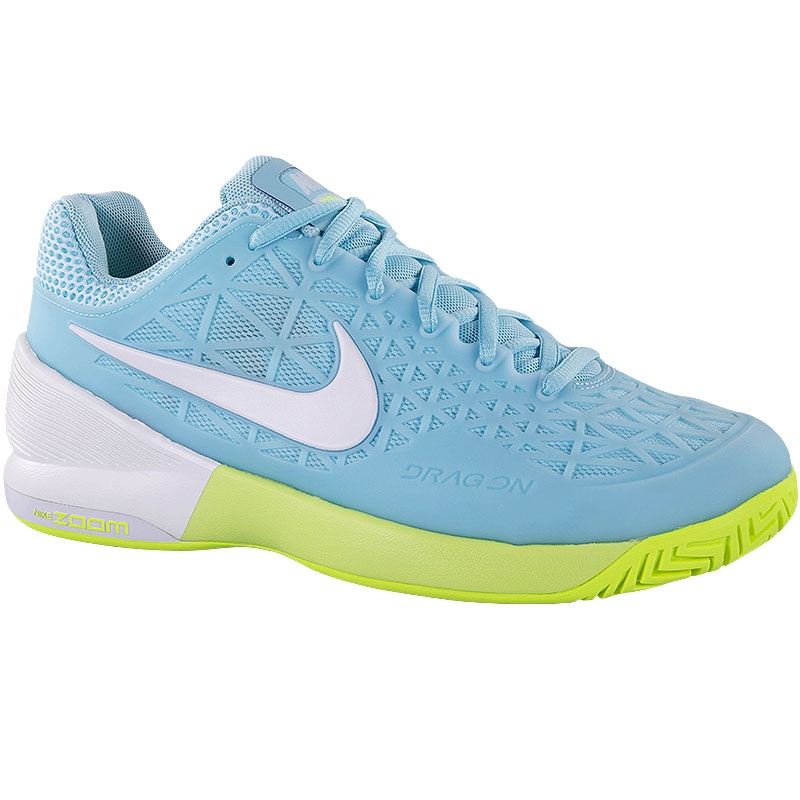 Nike Zoom Cage 2 Women's Tennis Shoe Blue/volt