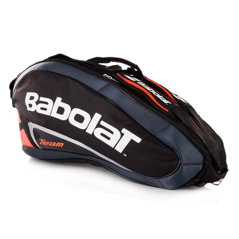 Babolat Team 6 Pack Tennis Bag Redfluo